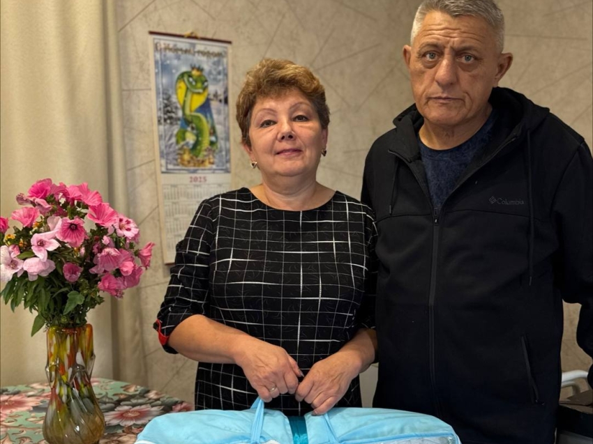 Коралловую свадьбу отметила пара из Новокручининского 